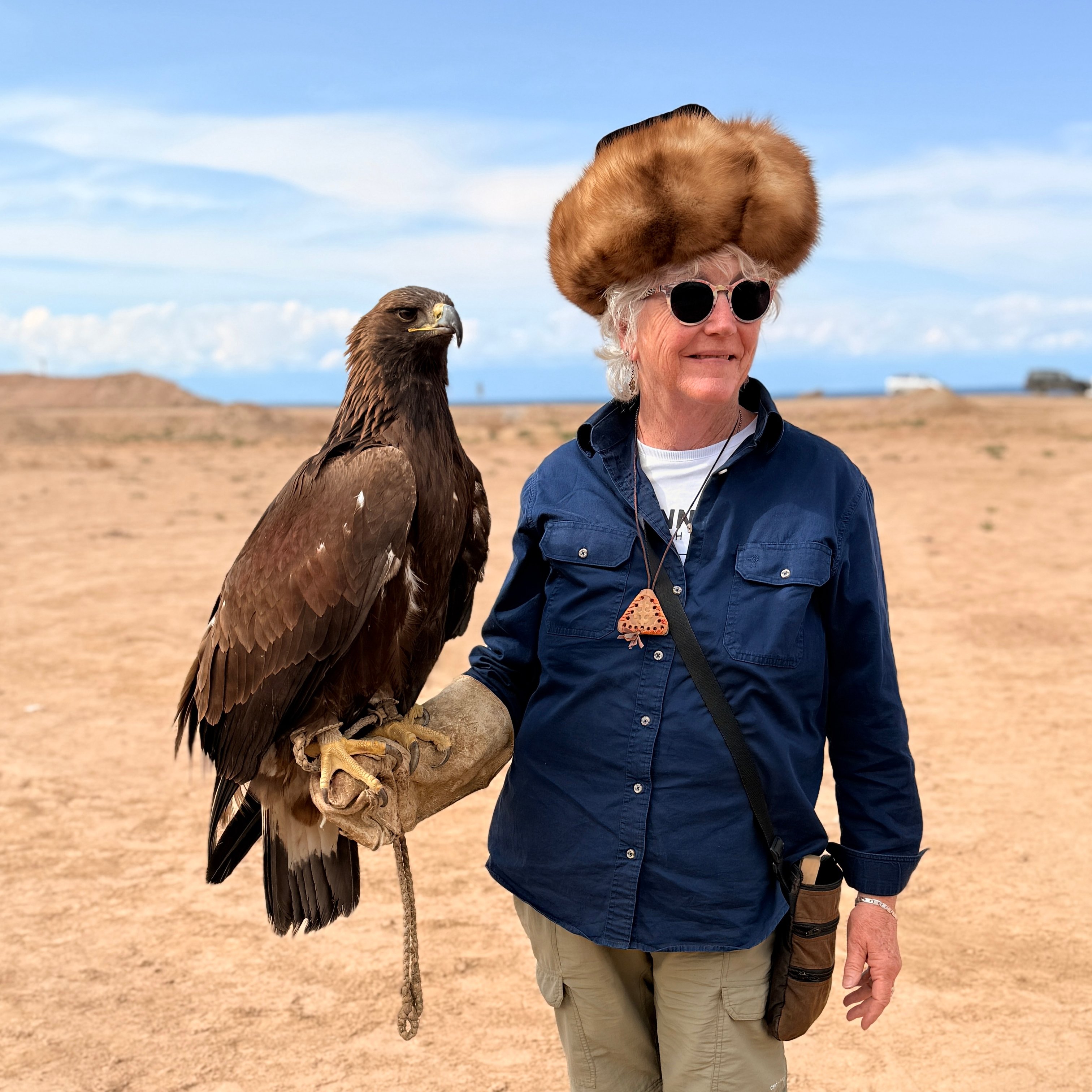 Golden Eagle in Kyrgyzstan