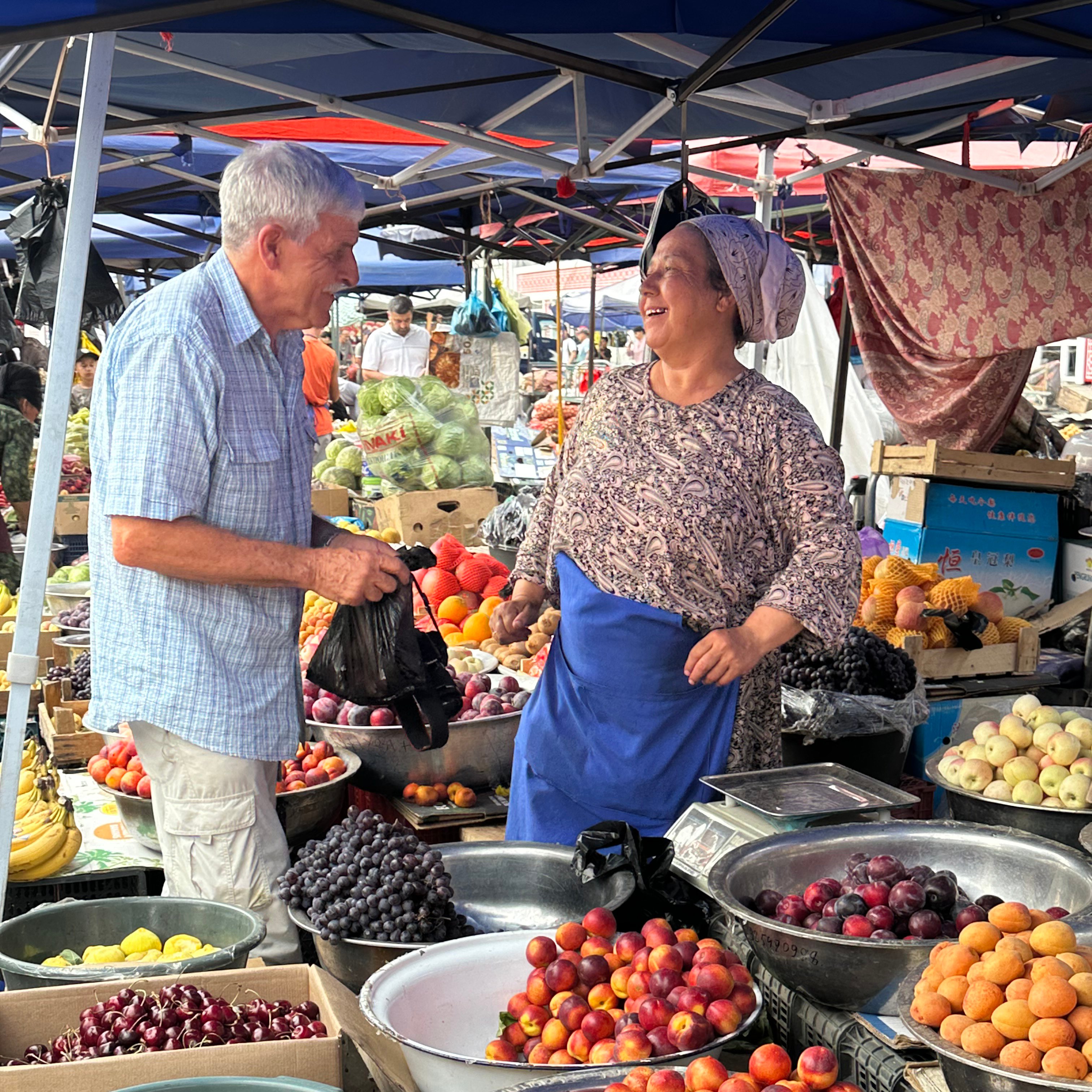 Payshanba Bazaar in Tajikistan